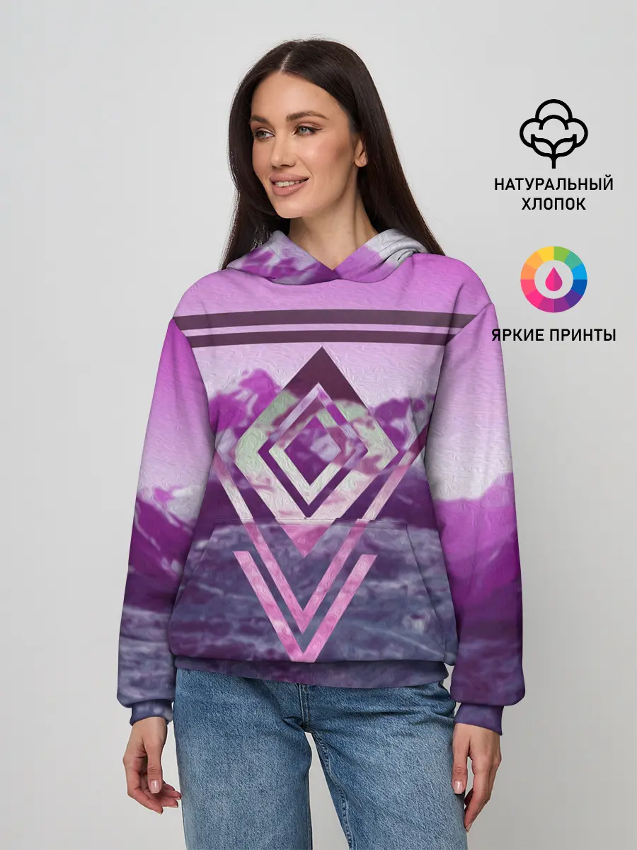 Женское худи / ИЗУМРУД