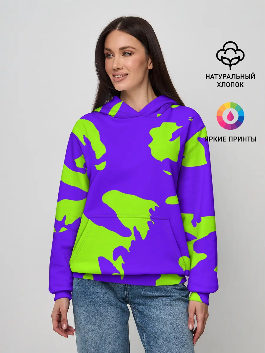 Женское худи / тeкстура