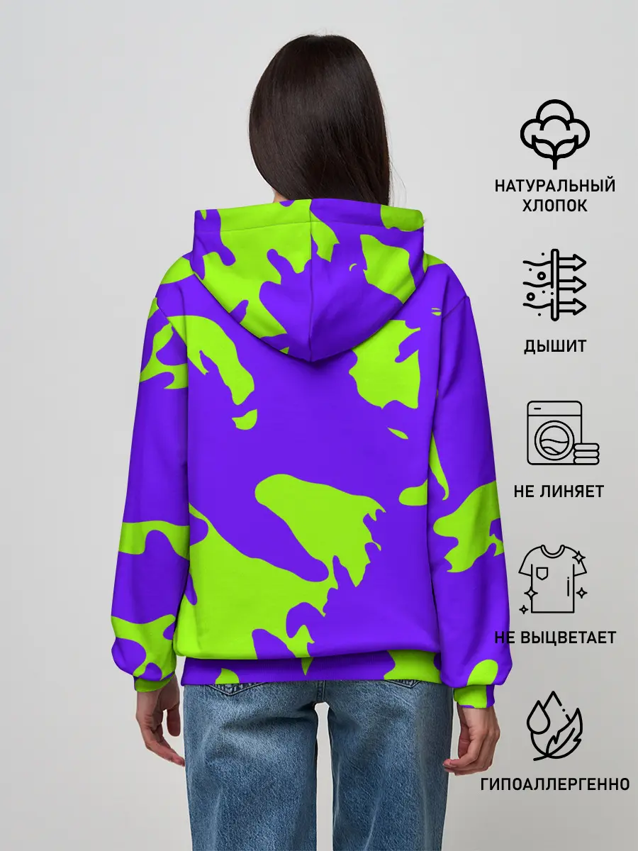 Женское худи / тeкстура