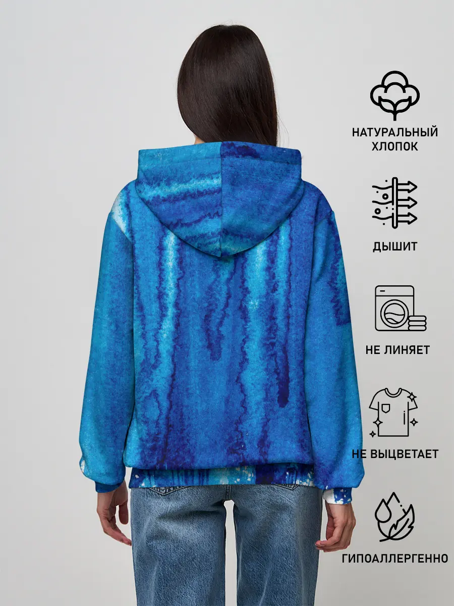 Женское худи / Будь в потоке