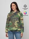 Женское худи / Пограничные Войска камуфляж