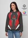 Женское худи / Mitsubishi Driver team Red