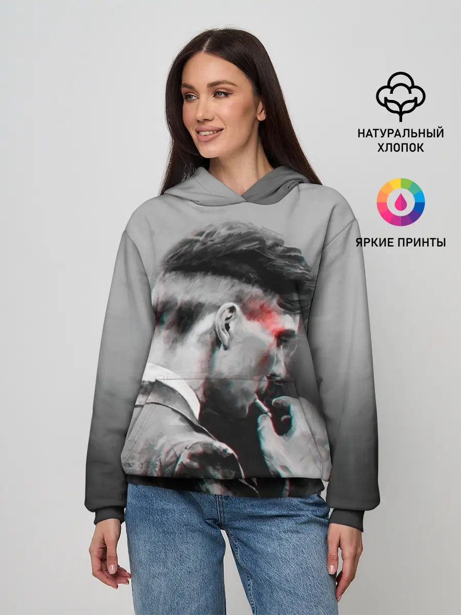 Женское худи / Thomas Shelby 3D