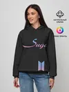 Женское худи / BTS Suga