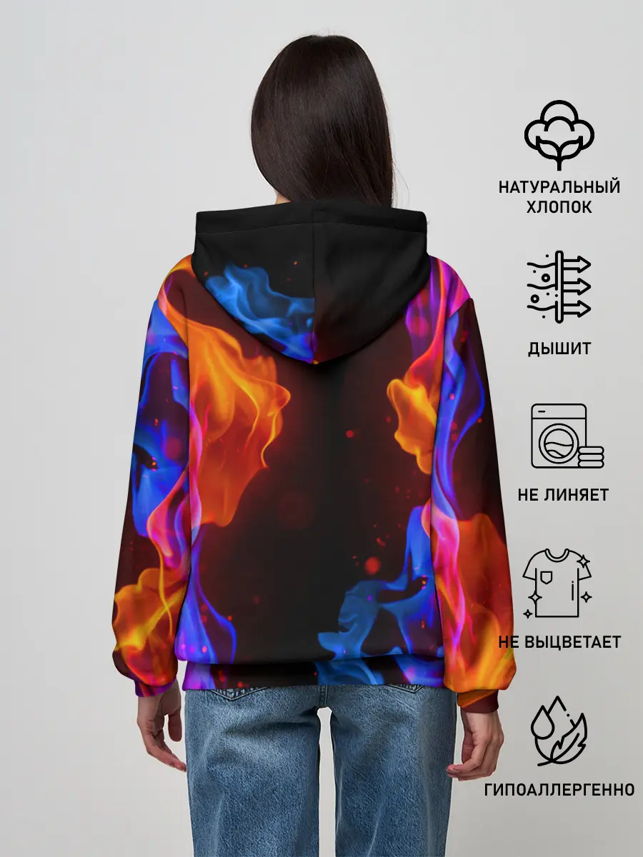 Женское худи / CS:GO FIRE