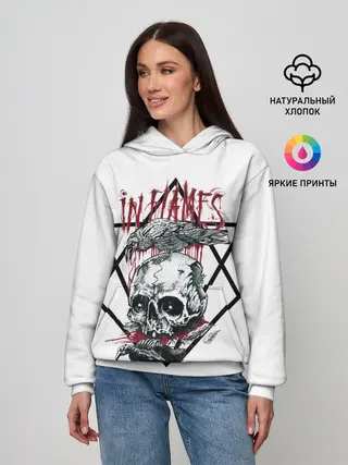 Женское худи / In Flames