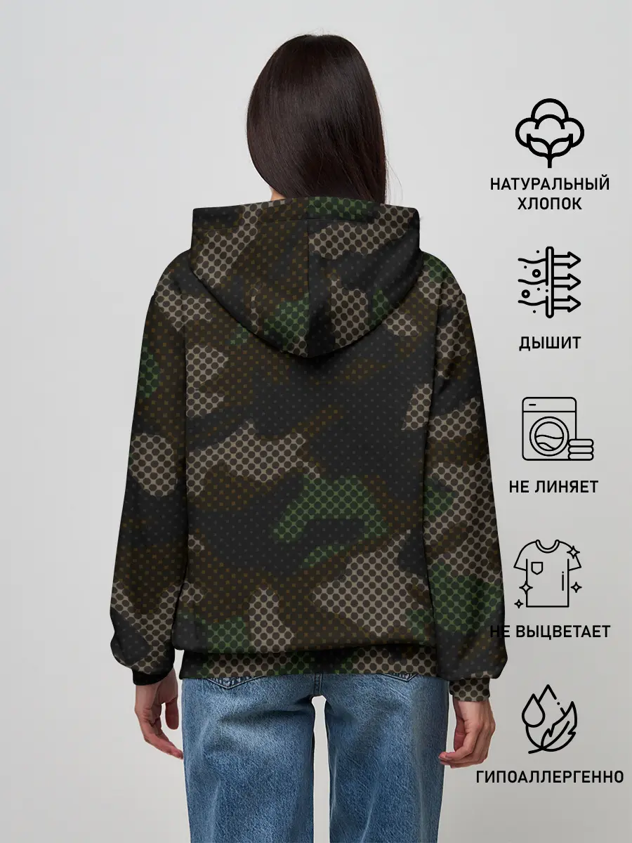 Женское худи / КАМУФЛЯЖ