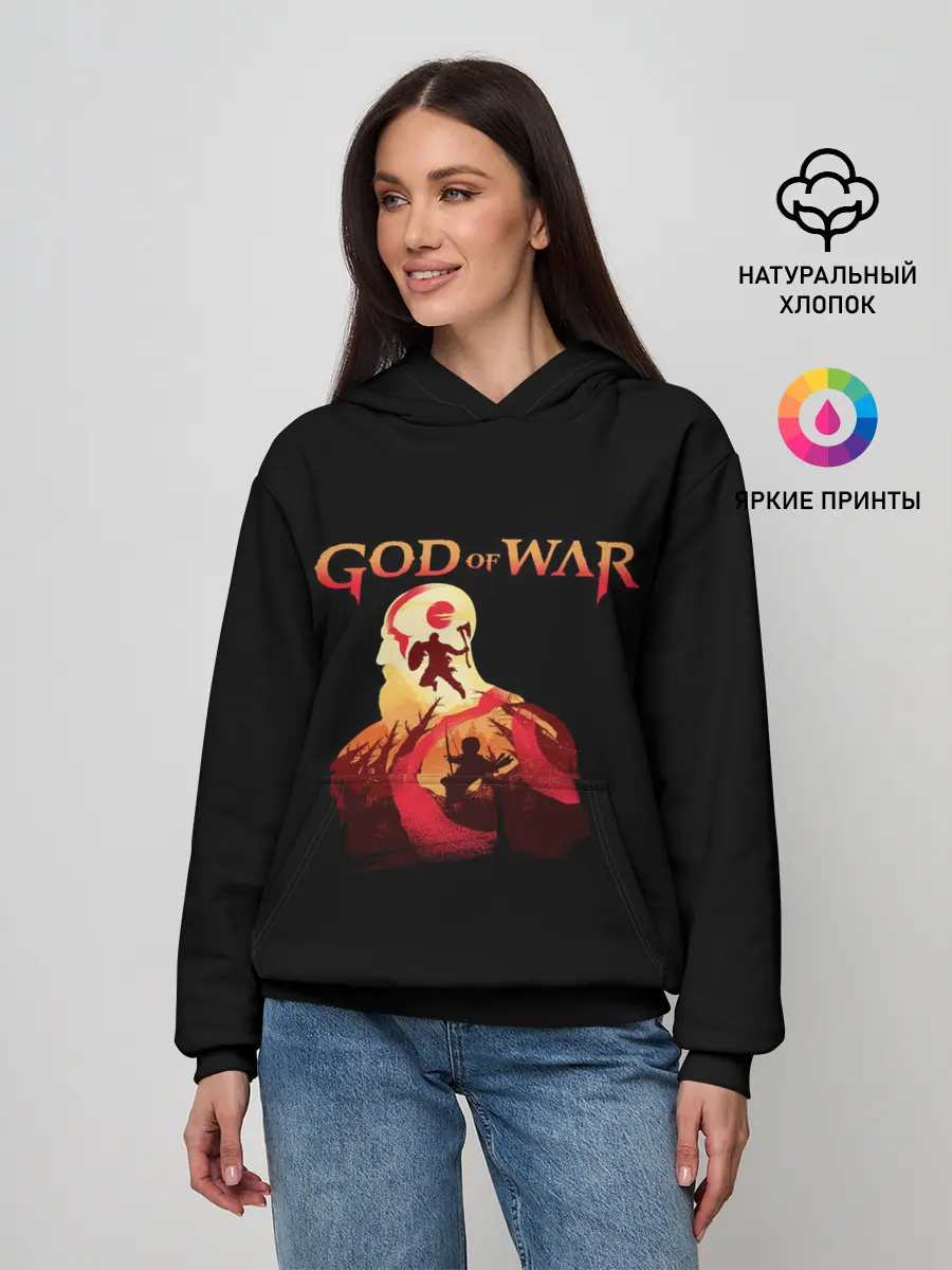 Женское худи / God of War