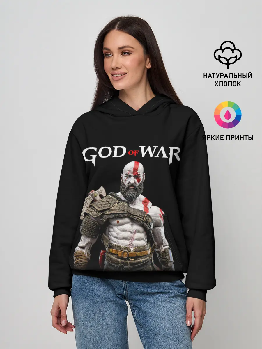 Женское худи / God of War