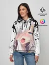 Женское худи / Ахегао лицо в цвете