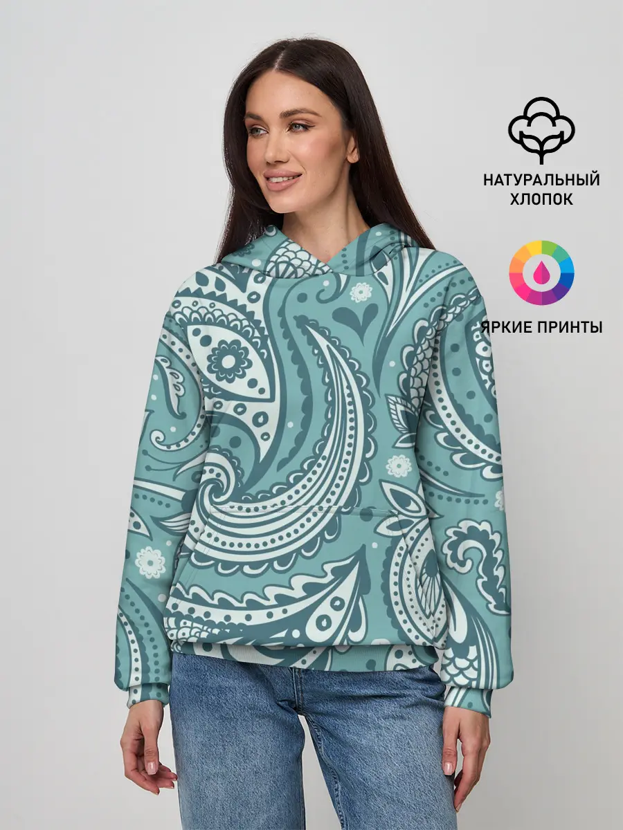 Женское худи / Узоры