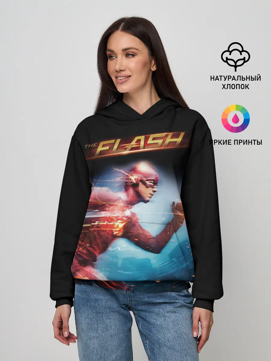 Женское худи / The Flash