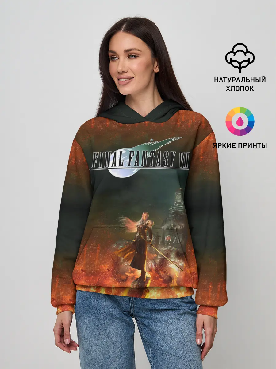 Женское худи / Final Fantasy VII Remake