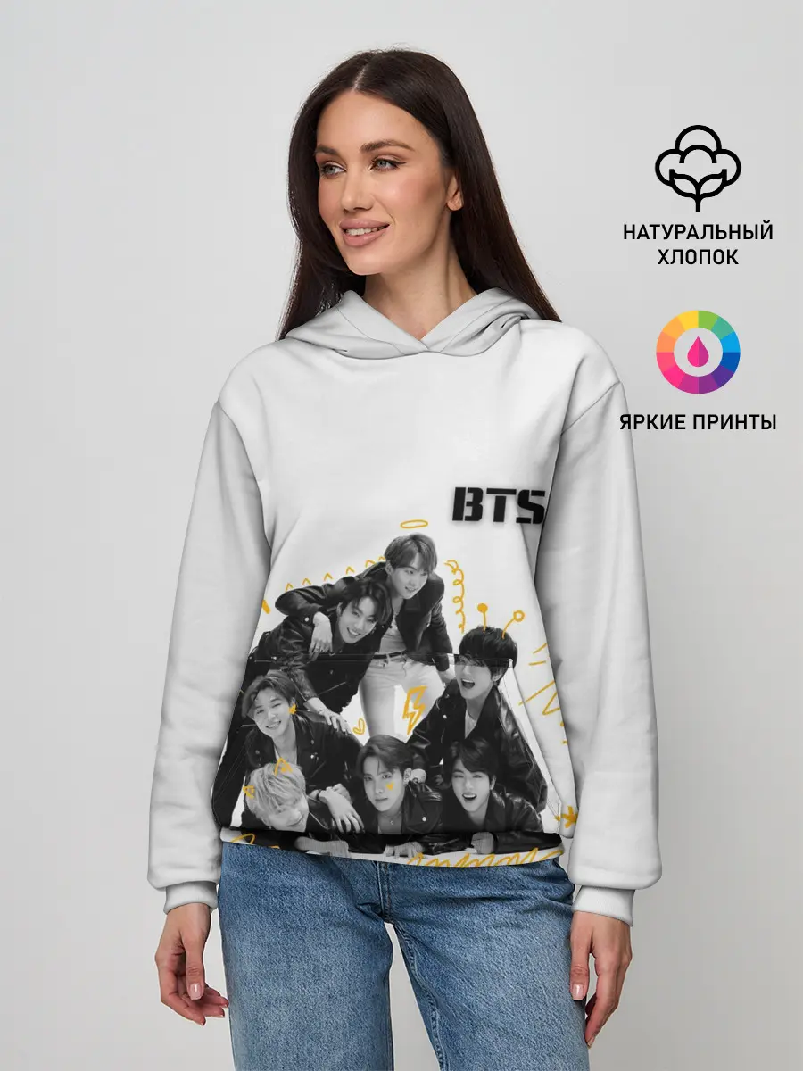 Женское худи / BTS