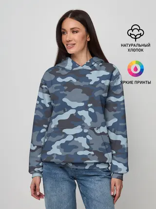 Женское худи / Камуфляж МВД