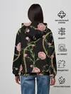 Женское худи / Золотая цепь и розы