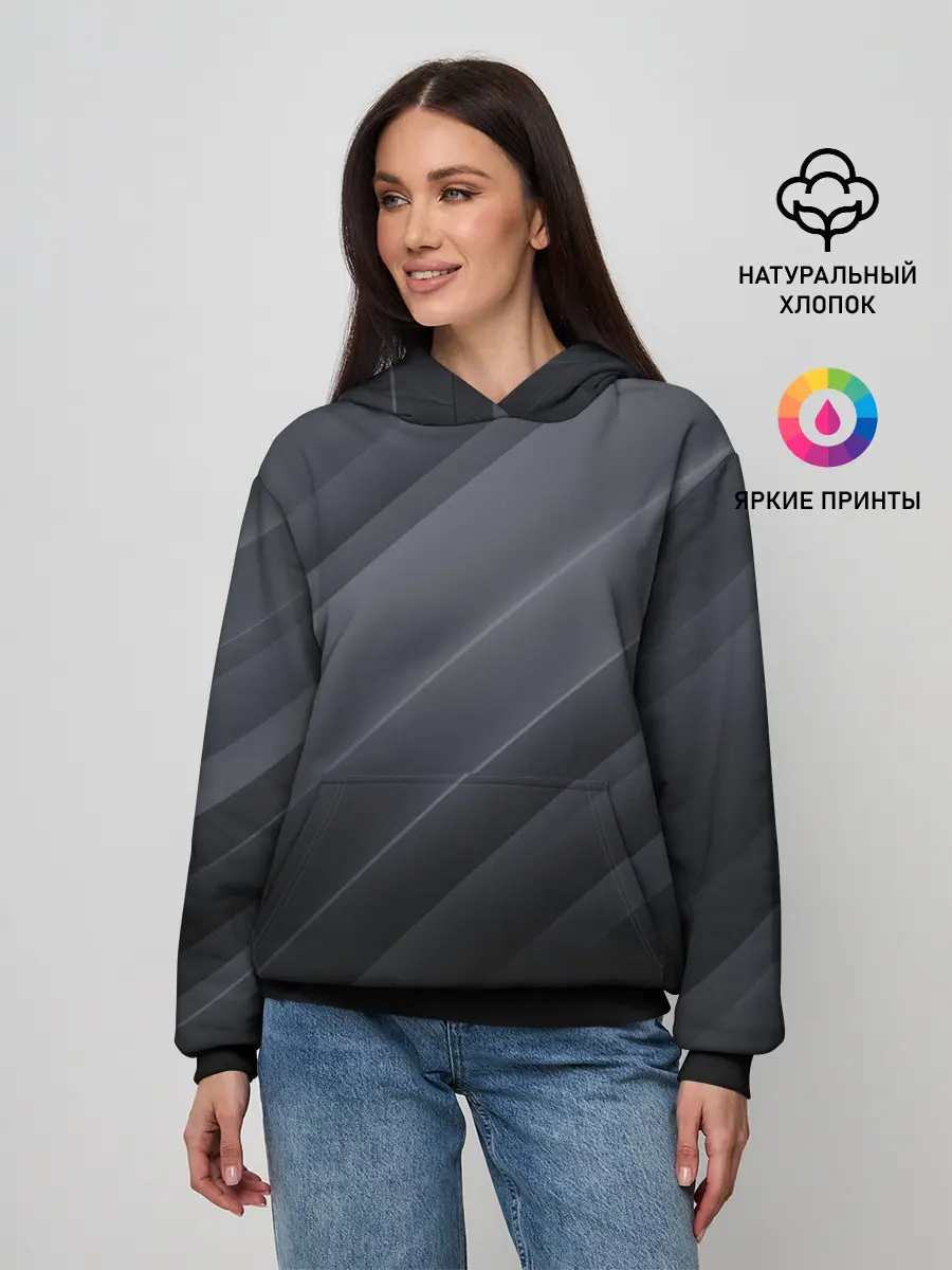 Женское худи / GRAY WAVES