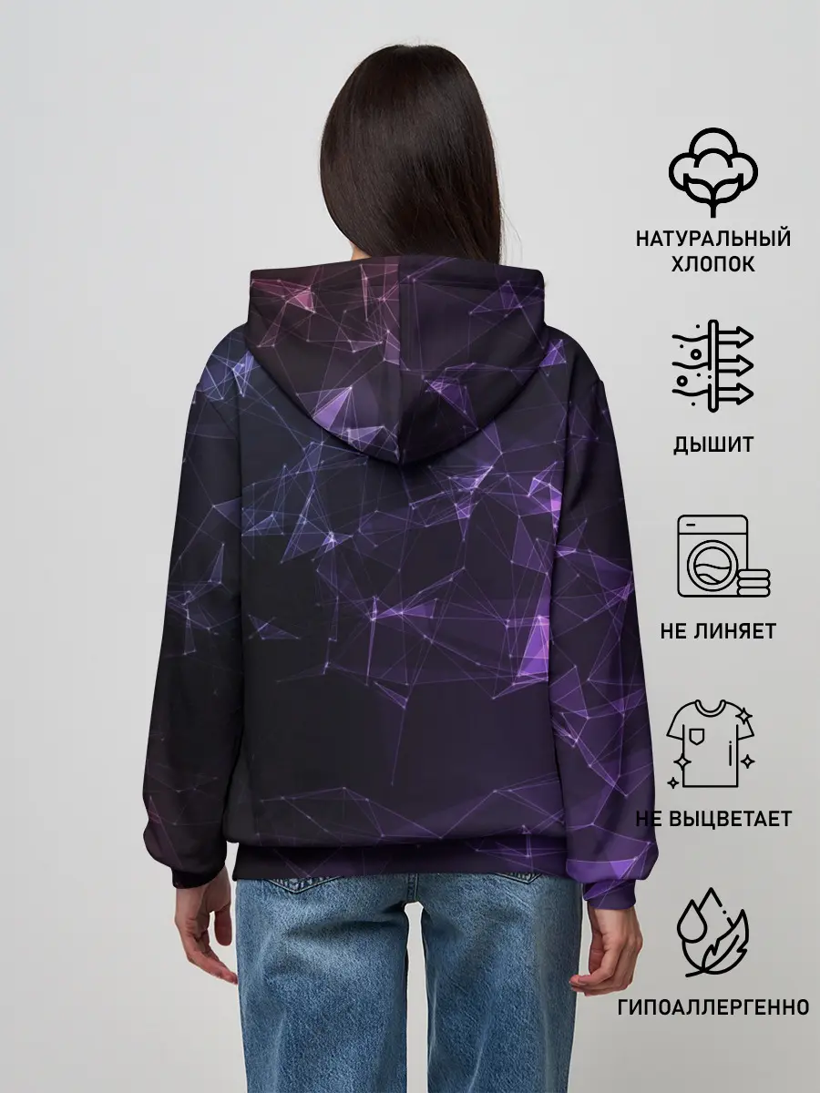 Женское худи / Абстракция