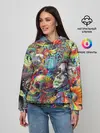 Женское худи / Психоделическое искусство