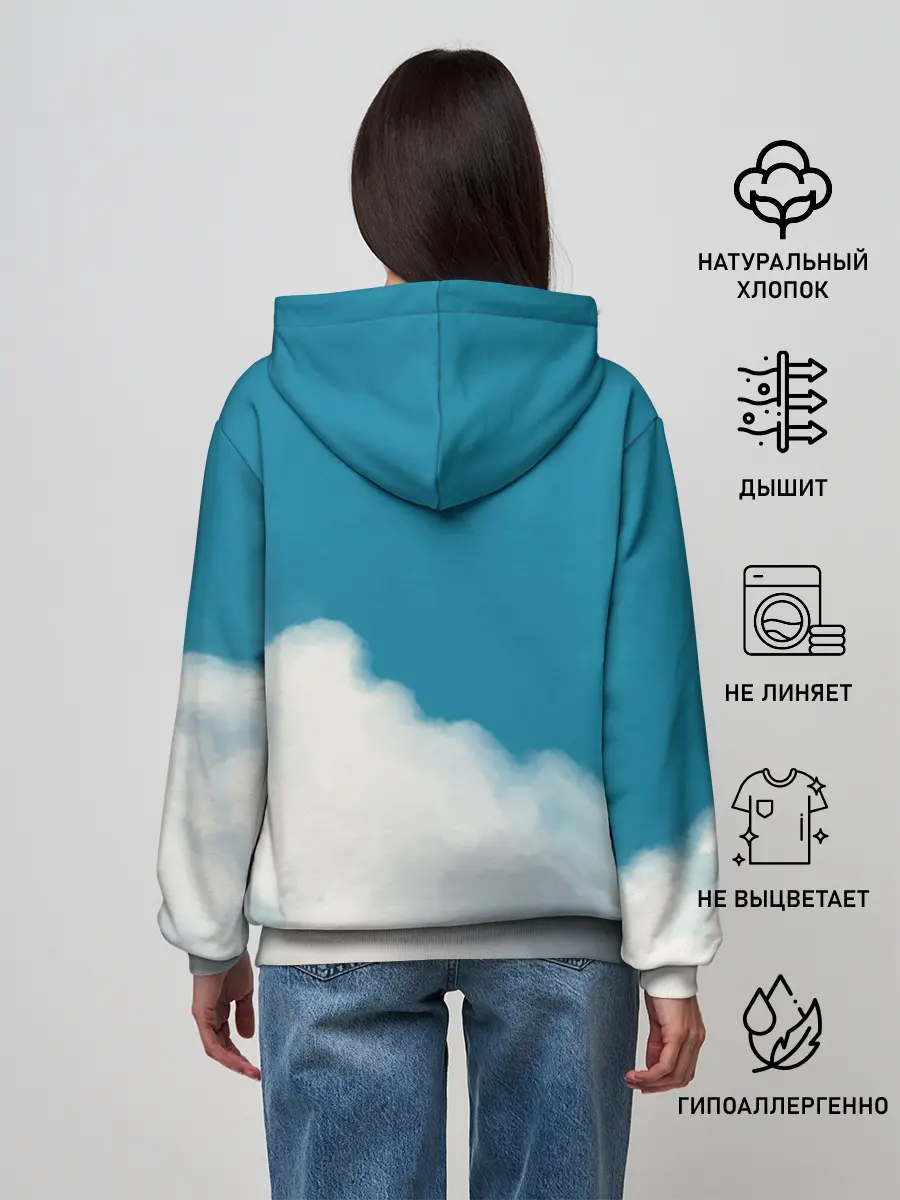 Женское худи / Ходячий замок в облаках