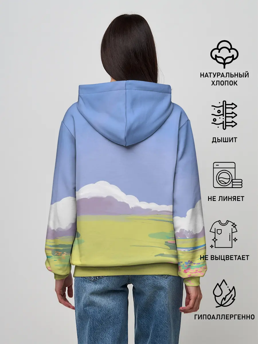 Женское худи / Ходячий замок Howl