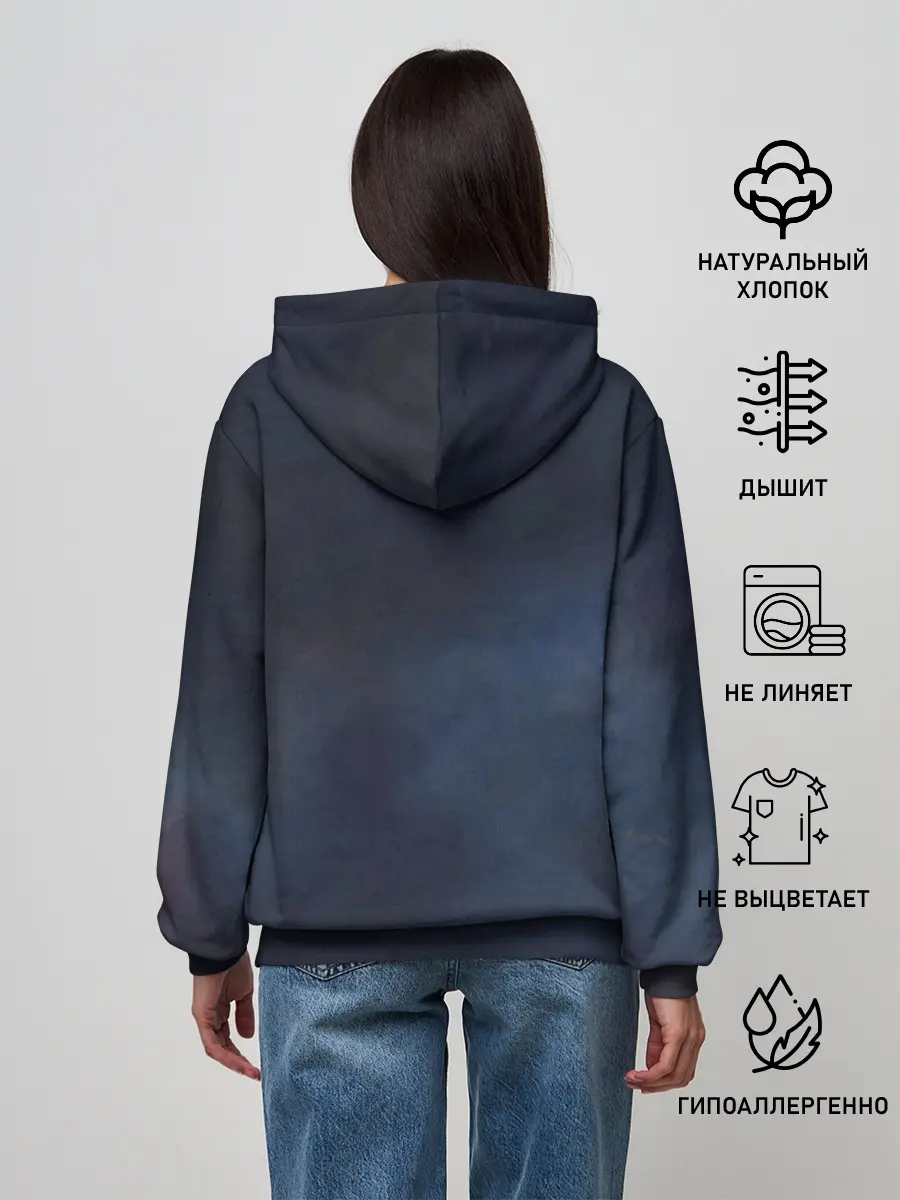 Женское худи / Хаул и Кальцифер