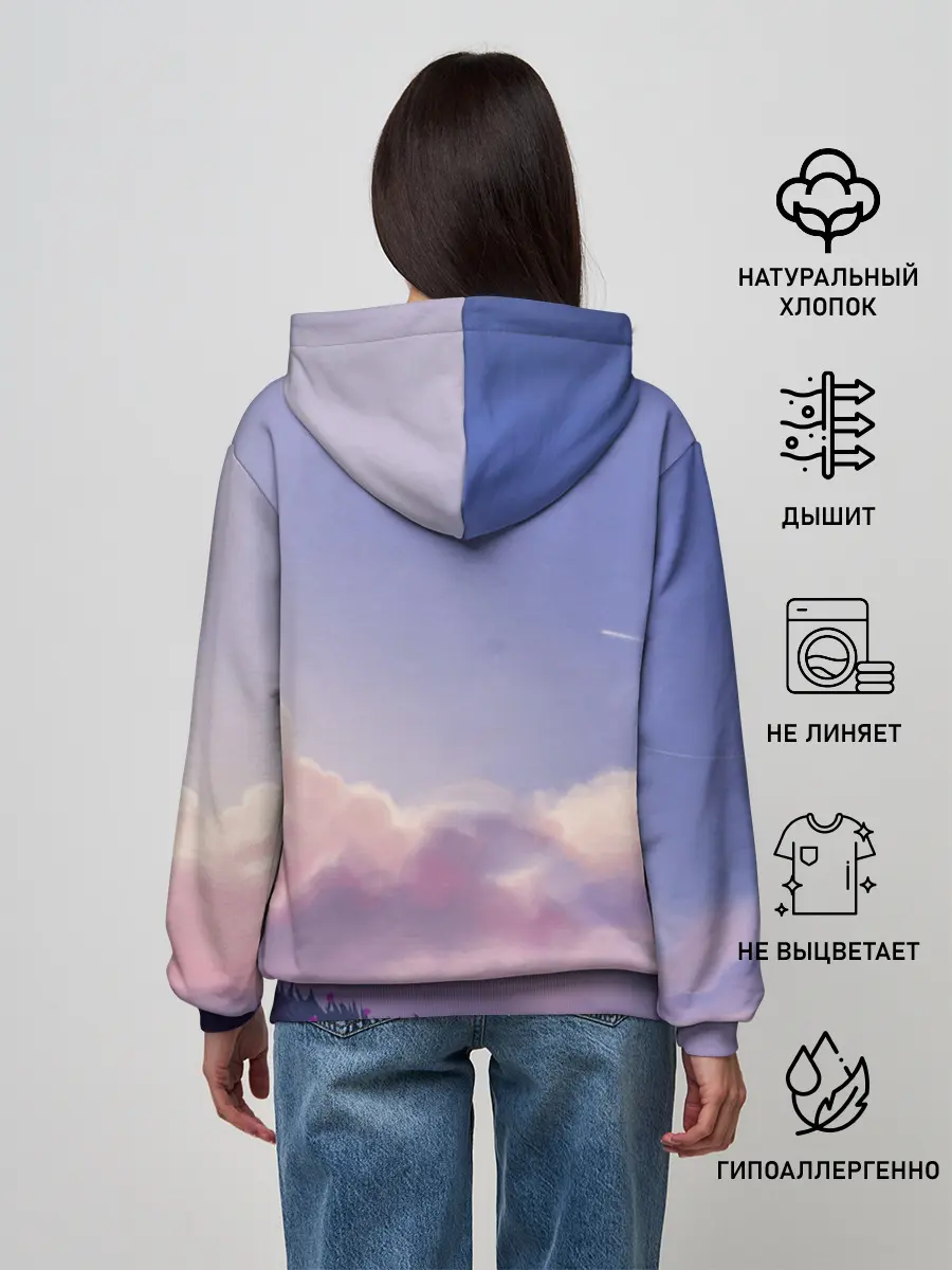 Женское худи / Маркл и Пугало-Репка