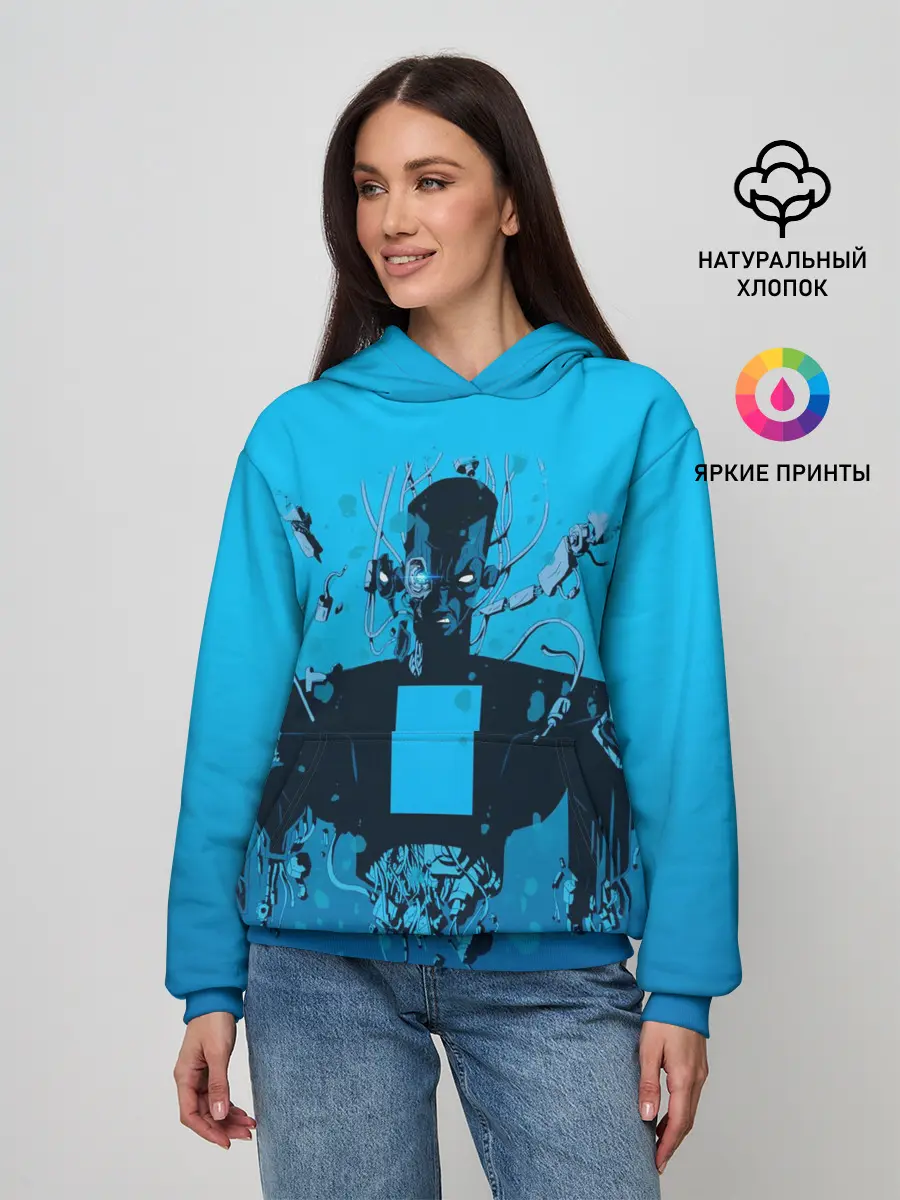 Женское худи / Zima blue