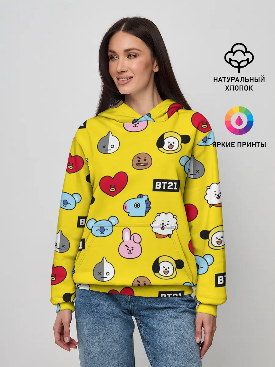 Женское худи / BTS