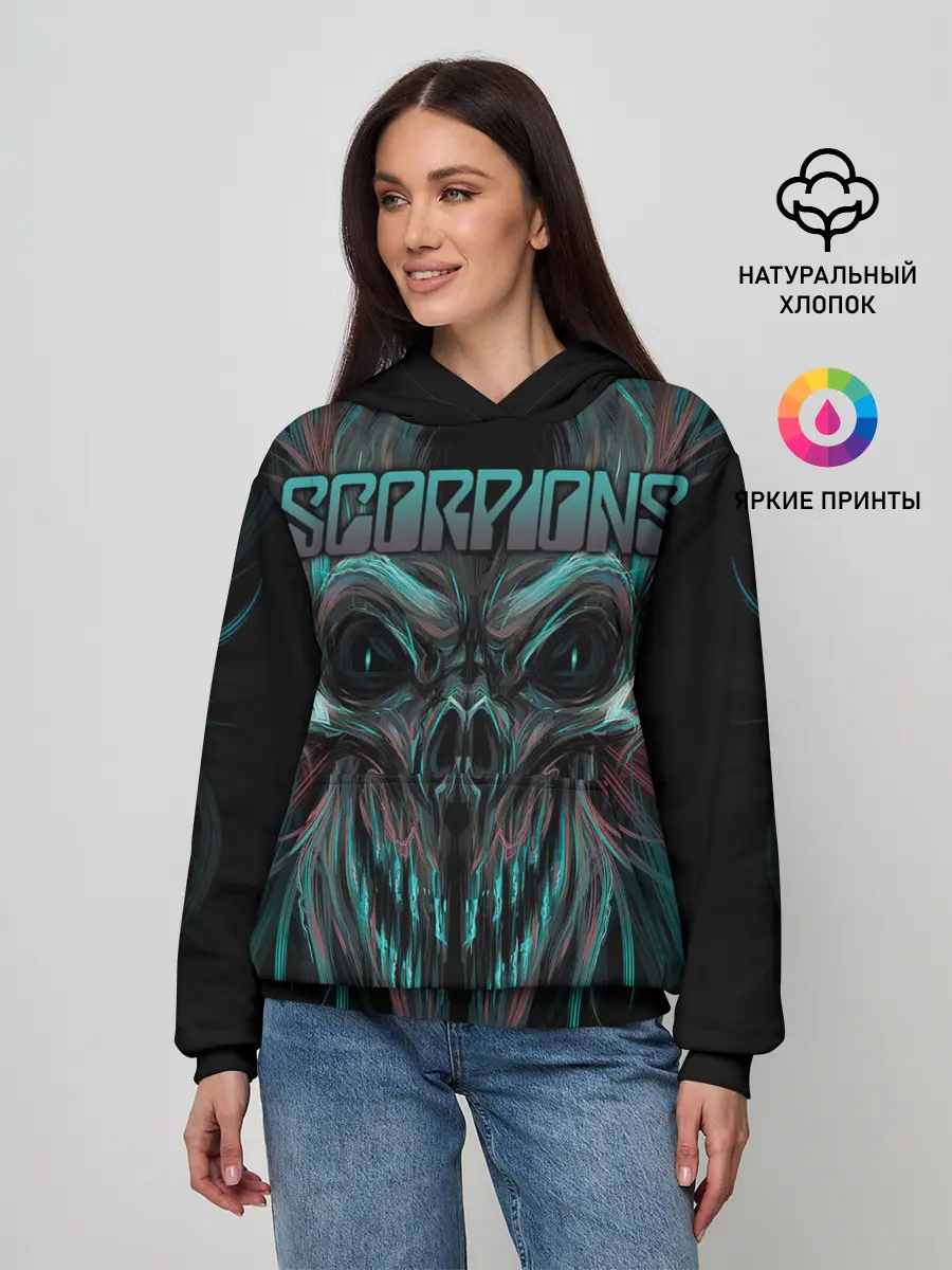 Женское худи / Scorpions