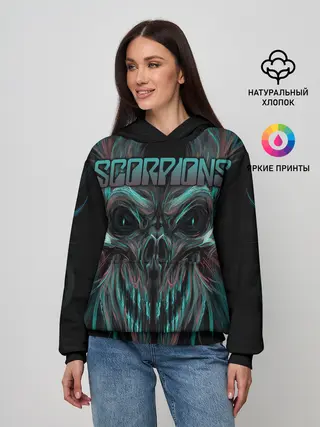 Женское худи / Scorpions