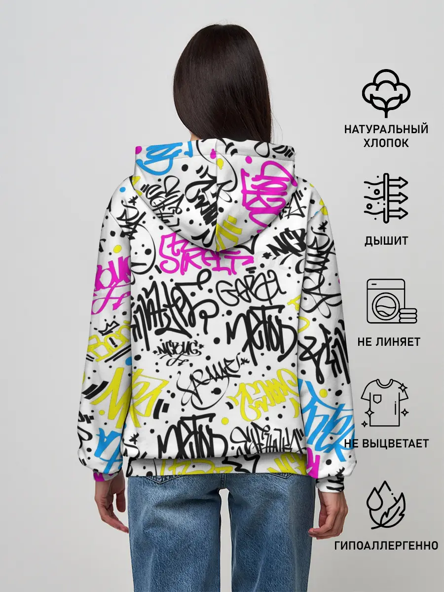 Женское худи / MARSHMELLO