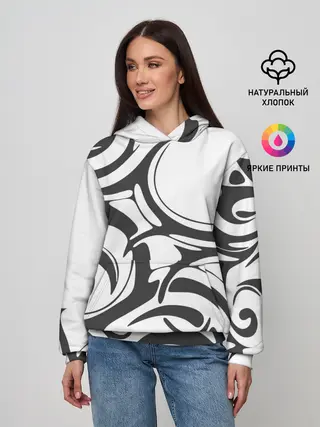 Женское худи / Узоры