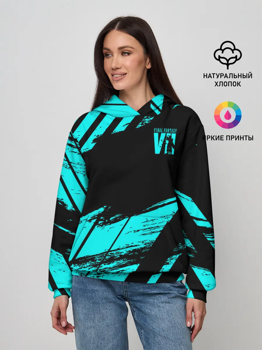 Женское худи / Final Fantasy Cloud