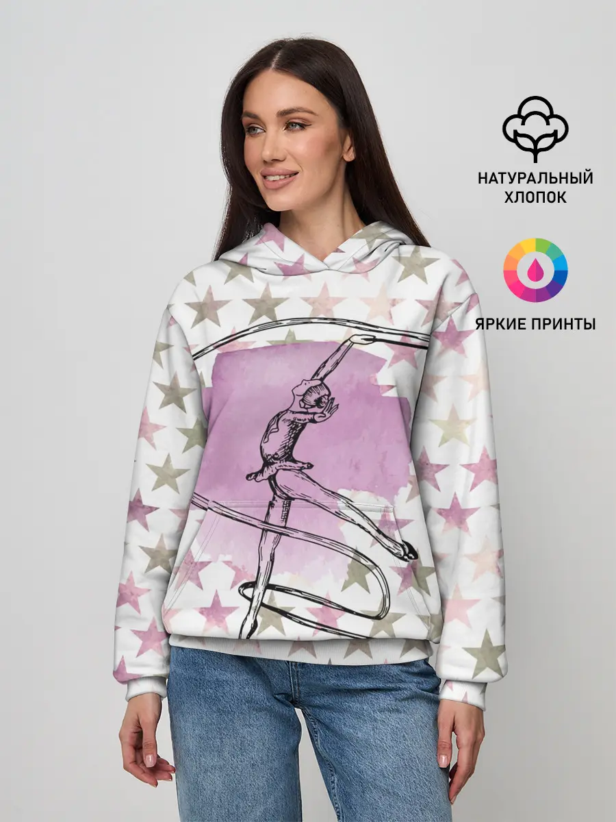 Женское худи / gymnastics