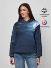 Женское худи / Ночное поле