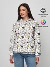 Женское худи / Котики