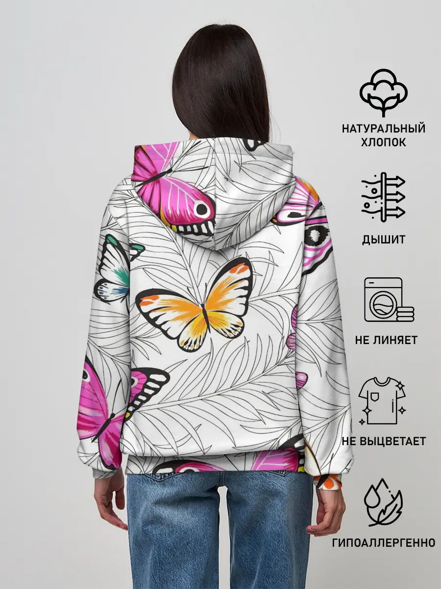 Женское худи / Яркий рой