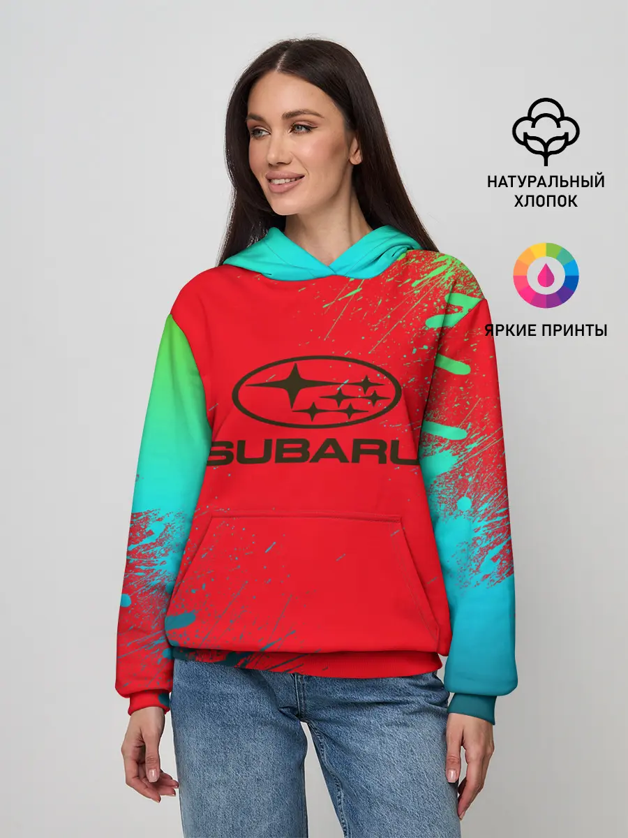 Женское худи / SUBARU