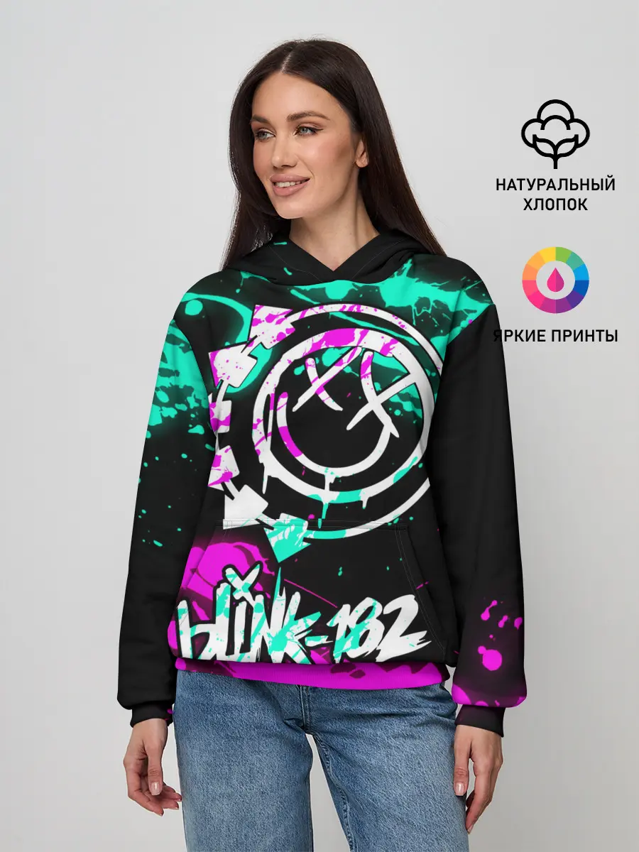 Женское худи / Blink-182