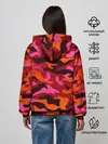 Женское худи / CAMOUFLAGE RED