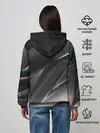 Женское худи / GEOMETRY STRIPES GLITCH