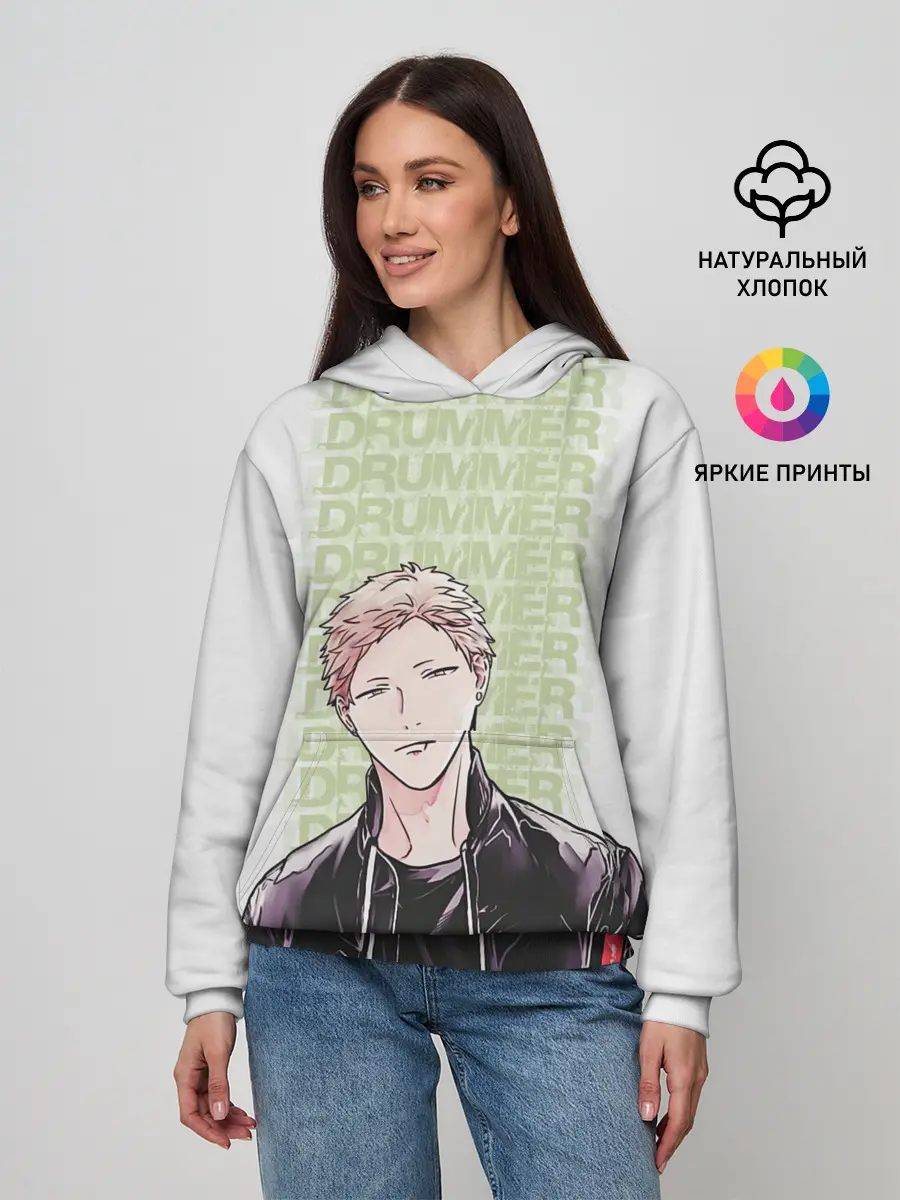 Женское худи / Drummer