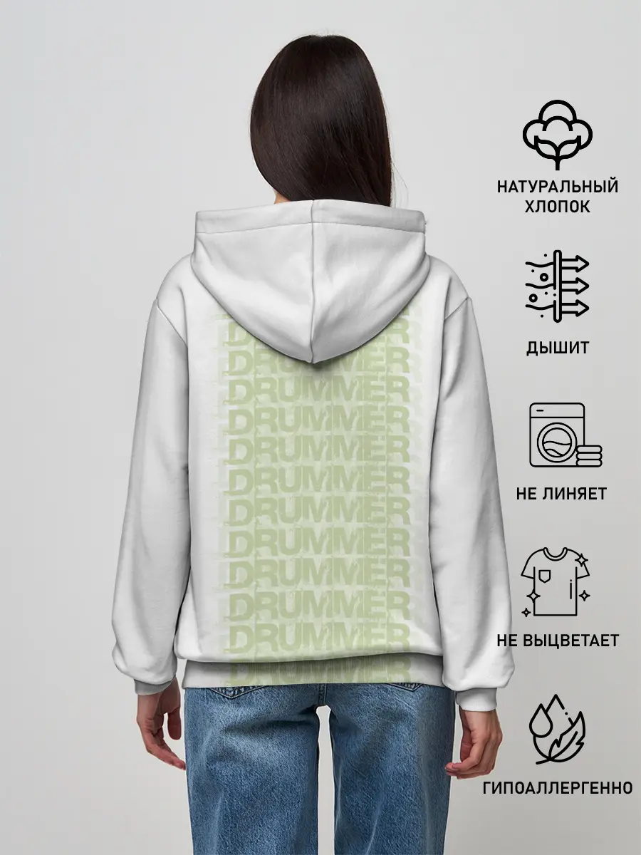 Женское худи / Drummer