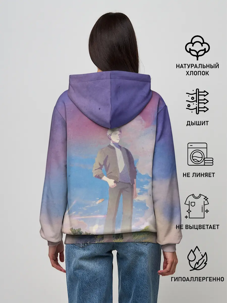 Женское худи / Харуки и Акихико