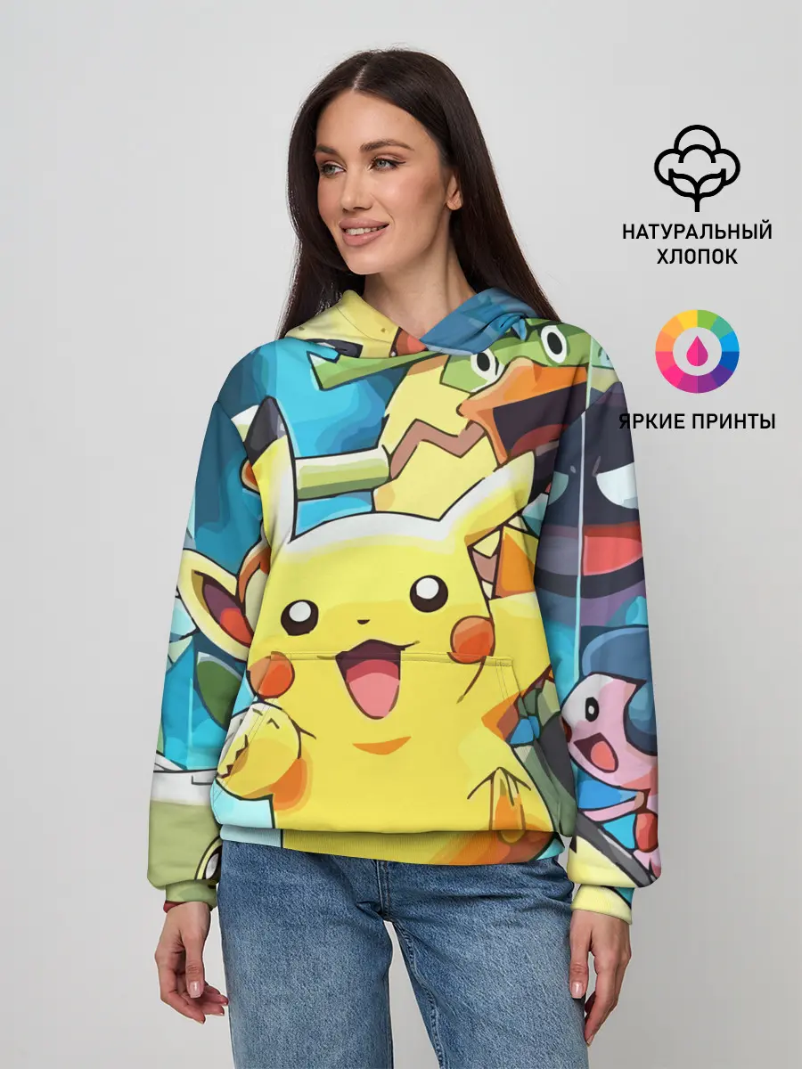 Женское худи / Pokrmons