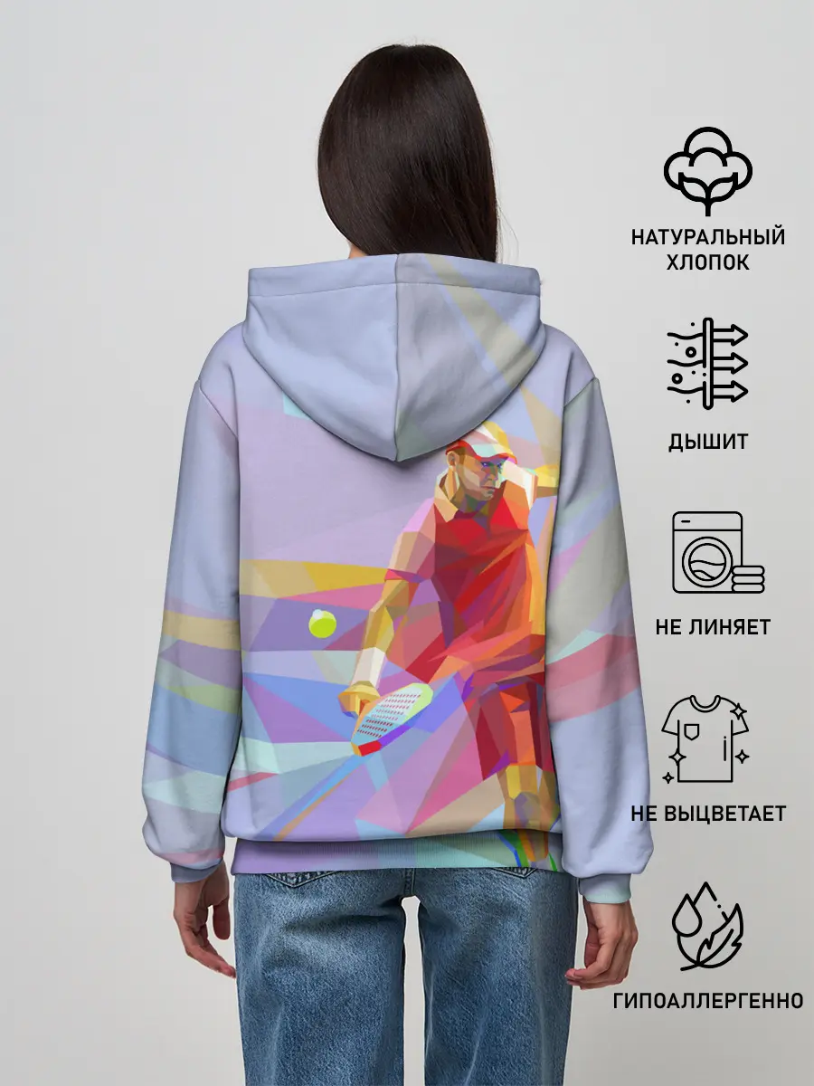 Женское худи / Абстракция