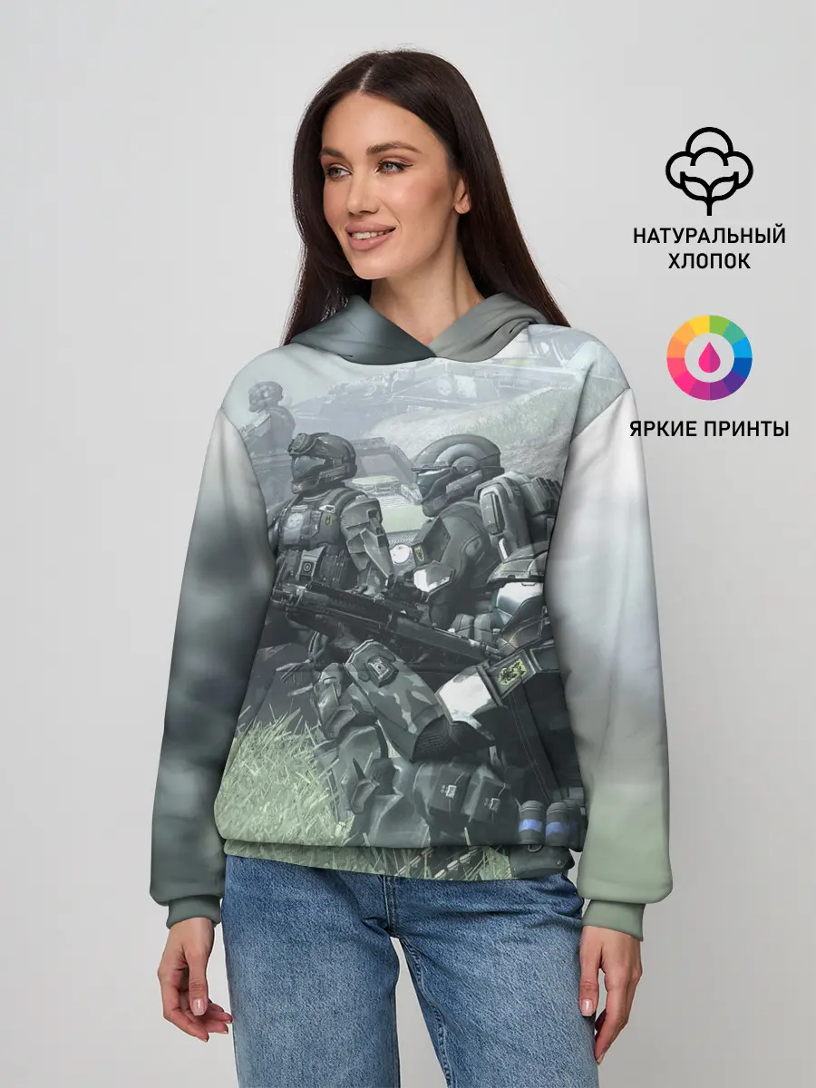 Женское худи / Halo 2