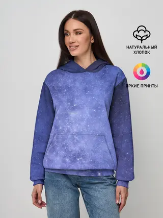Женское худи / Звезды в космосе