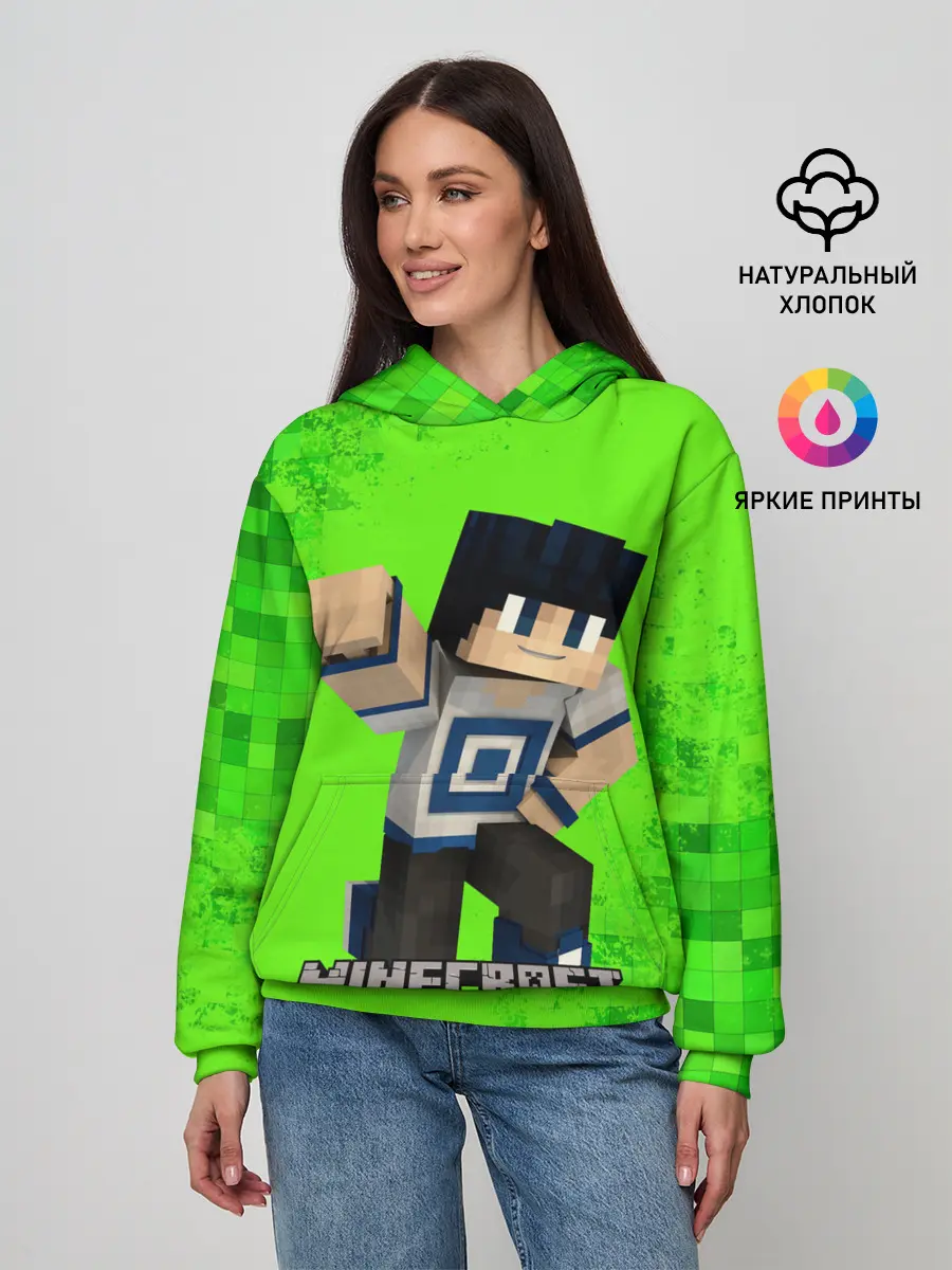 Женское худи / MINECRAFT